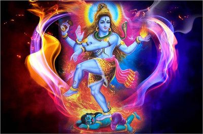 

Aabhaas Shiva Wall Poster Fine Art Print(12 inch X 18 inch, Rolled)