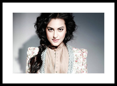 

Aabhaas Sonakshi Sinha Wall Poster Fine Art Print(12 inch X 18 inch, Rolled)