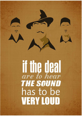 

Aabhaas Bhagat Singh Wall Poster Fine Art Print(12 inch X 18 inch, Rolled)