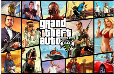 

Akhuratha GTA - Grand Theft Auto Fine Quality Wall Poster Paper Print(12 inch X 18 inch, Rolled)