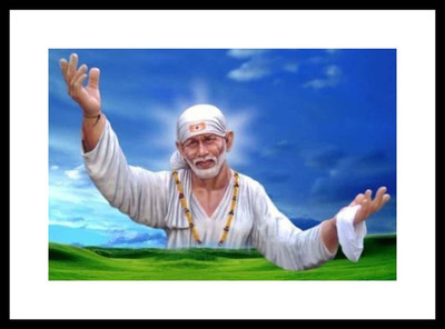 

Aabhaas Sai Baba Wall Poster Fine Art Print(12 inch X 18 inch, Rolled)