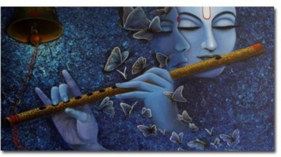 Aabhaas Krishna Wall Poster Fine Art Print(12 inch X 18 inch, Rolled)