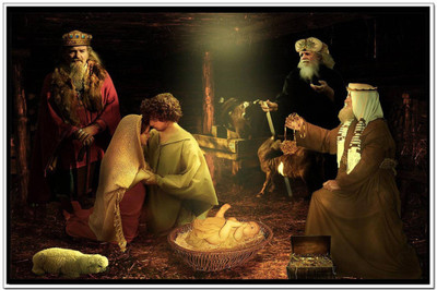 

Aabhaas Jesus Christ Wall Poster Fine Art Print(12 inch X 18 inch, Rolled)