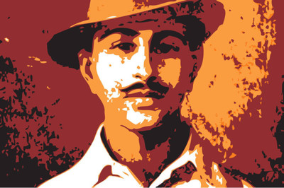 

Aabhaas Bhagat Singh Wall Poster Fine Art Print(12 inch X 18 inch, Rolled)