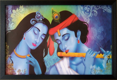 

Aabhaas Krishna Wall Poster Fine Art Print(12 inch X 18 inch, Rolled)