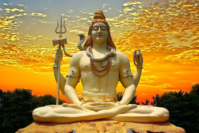 

Aabhaas Shiva Wall Poster Fine Art Print(12 inch X 18 inch, Rolled)