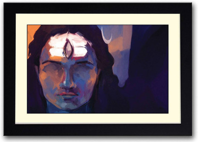 

Aabhaas Shiva Wall Poster Fine Art Print(12 inch X 18 inch, Rolled)