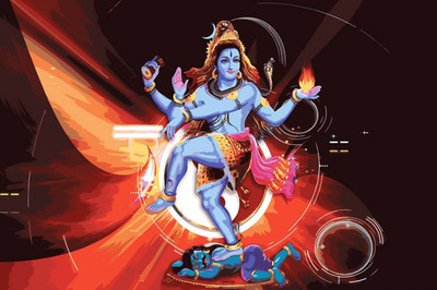 

Aabhaas Shiva Wall Poster Fine Art Print(12 inch X 18 inch, Rolled)
