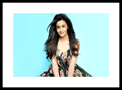 

Aabhaas Alia Bhatt Wall Poster Fine Art Print(12 inch X 18 inch, Rolled)
