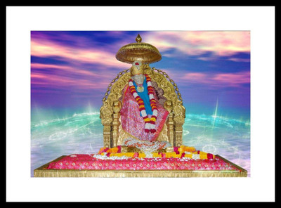 

Aabhaas Sai Baba Wall Poster Fine Art Print(12 inch X 18 inch, Rolled)