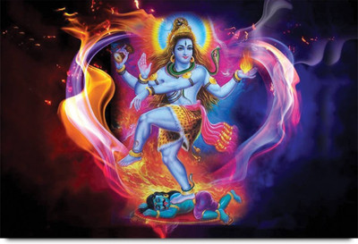 

Aabhaas Shiva Wall Poster Fine Art Print(12 inch X 18 inch, Rolled)