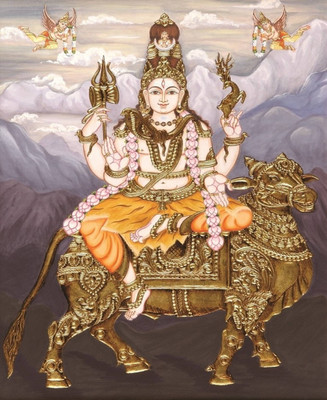 

Aabhaas Shiva Wall Poster Fine Art Print(12 inch X 18 inch, Rolled)