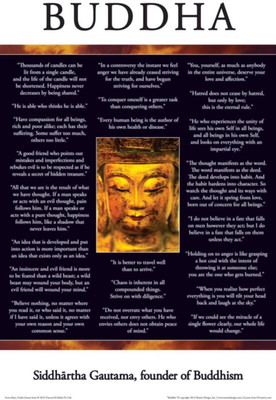 

Aabhaas Buddha Wall Poster Fine Art Print(12 inch X 18 inch, Rolled)