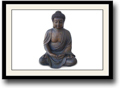 

Aabhaas Buddha Wall Poster Fine Art Print(12 inch X 18 inch, Rolled)