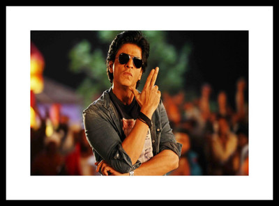 

Aabhaas Shahrukh Khan Wall Poster Fine Art Print(12 inch X 18 inch, Rolled)