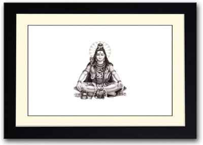 

Aabhaas Shiva Wall Poster Fine Art Print(12 inch X 18 inch, Rolled)