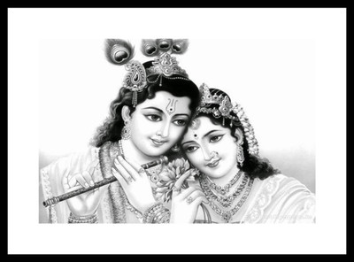 

Aabhaas Krishna Wall Poster Fine Art Print(12 inch X 18 inch, Rolled)