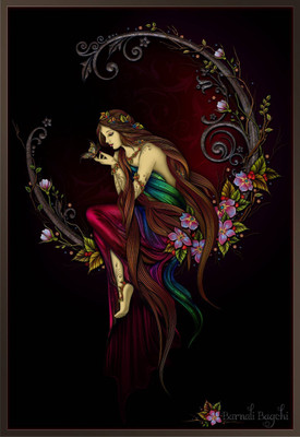 

Aabhaas Krishna Wall Poster Fine Art Print(12 inch X 18 inch, Rolled)