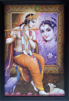 

Aabhaas Krishna Wall Poster Fine Art Print(12 inch X 18 inch, Rolled)