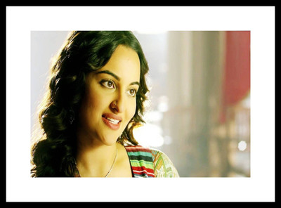 

Aabhaas Sonakshi Sinha Wall Poster Fine Art Print(12 inch X 18 inch, Rolled)