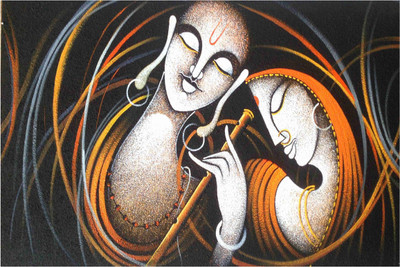 

Aabhaas Krishna Wall Poster Fine Art Print(12 inch X 18 inch, Rolled)