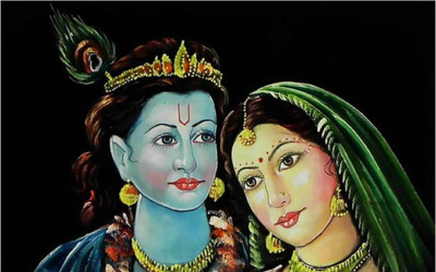 

Aabhaas Krishna Wall Poster Fine Art Print(12 inch X 18 inch, Rolled)