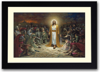 

Aabhaas Jesus Christ Wall Poster Fine Art Print(12 inch X 18 inch, Rolled)