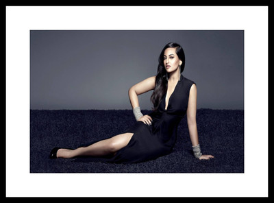 

Aabhaas Sonakshi Sinha Wall Poster Fine Art Print(12 inch X 18 inch, Rolled)