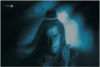 

Aabhaas Shiva Wall Poster Fine Art Print(12 inch X 18 inch, Rolled)