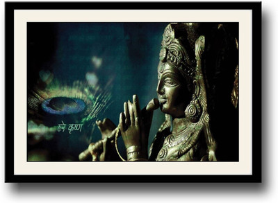 

Aabhaas Krishna Wall Poster Fine Art Print(12 inch X 18 inch, Rolled)