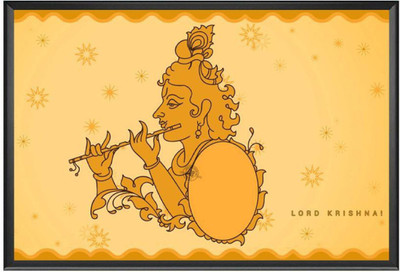 

Aabhaas Krishna Wall Poster Fine Art Print(12 inch X 18 inch, Rolled)