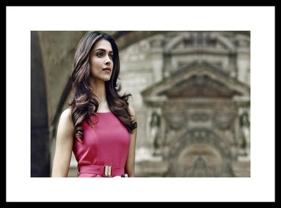 Aabhaas Deepika Padukone Wall Poster Fine Art Print(12 inch X 18 inch, Rolled)