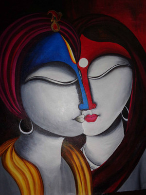 

Aabhaas Krishna Wall Poster Fine Art Print(12 inch X 18 inch, Rolled)