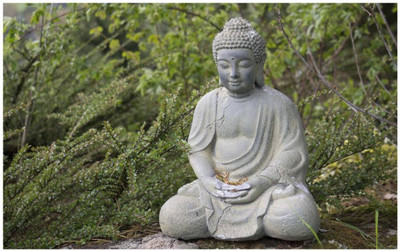 

Aabhaas Buddha Wall Poster Fine Art Print(12 inch X 18 inch, Rolled)