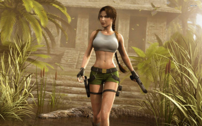 

Akhuratha Tomb Raider Fine Quality Wall Poster Paper Print(12 inch X 18 inch, Rolled)