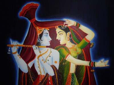 

Aabhaas Krishna Wall Poster Fine Art Print(12 inch X 18 inch, Rolled)