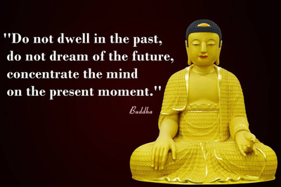 

Aabhaas Buddha Wall Poster Fine Art Print(12 inch X 18 inch, Rolled)