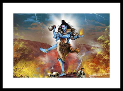 

Aabhaas Shiva Wall Poster Fine Art Print(12 inch X 18 inch, Rolled)