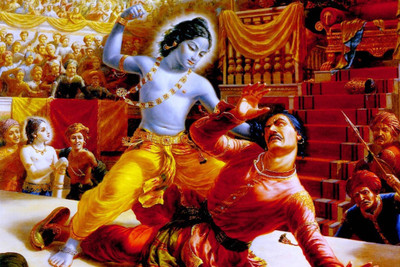 

Aabhaas Krishna Wall Poster Fine Art Print(12 inch X 18 inch, Rolled)