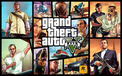 

Akhuratha GTA - Grand Theft Auto Fine Quality Wall Poster Paper Print(12 inch X 18 inch, Rolled)