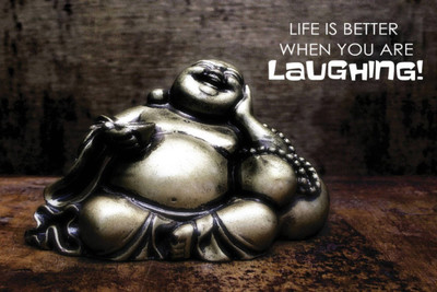 

Aabhaas Buddha Wall Poster Fine Art Print(12 inch X 18 inch, Rolled)