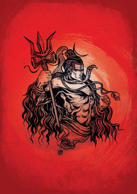 

Aabhaas Shiva Wall Poster Fine Art Print(12 inch X 18 inch, Rolled)