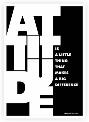 

Aabhaas Winston Churchill Wall Poster Fine Art Print(12 inch X 18 inch, Rolled)