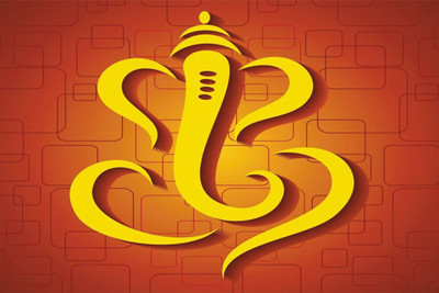 

Aabhaas Ganesha Wall Poster Fine Art Print(12 inch X 18 inch, Rolled)
