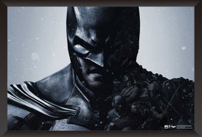 

Aabhaas Batman Arkham Origins Wall Poster Fine Art Print(12 inch X 18 inch, Rolled)