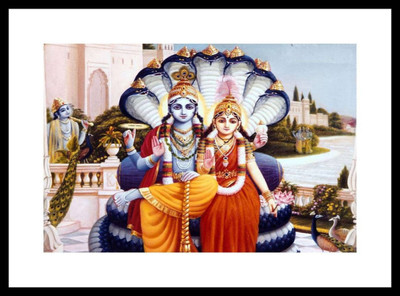

Aabhaas Vishnu Wall Poster Fine Art Print(12 inch X 18 inch, Rolled)