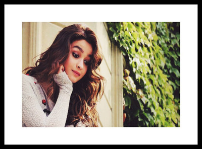 

Aabhaas Alia Bhatt Wall Poster Fine Art Print(12 inch X 18 inch, Rolled)