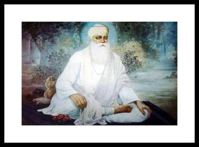 

Aabhaas Guru Nanak Wall Poster Fine Art Print(12 inch X 18 inch, Rolled)