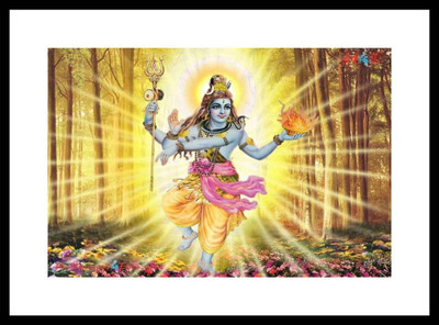 

Aabhaas Shiva Wall Poster Fine Art Print(12 inch X 18 inch, Rolled)