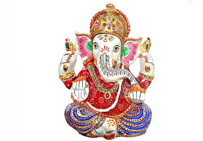 

Aabhaas Ganesha Wall Poster Fine Art Print(12 inch X 18 inch, Rolled)